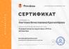 Документ преподавателя Краснопёрова Светлана Вячеславовна
