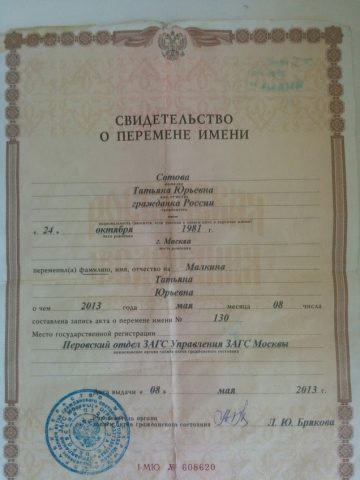 Документ преподавателя Малкина Татьяна Юрьевна