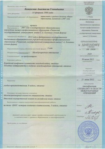Документ преподавателя Каменская Анастасия Геннадьевна