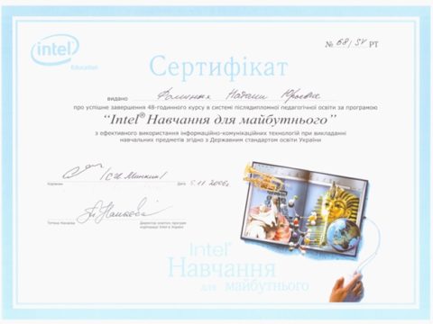 Документ преподавателя Фоминых Наталия Юрьевна