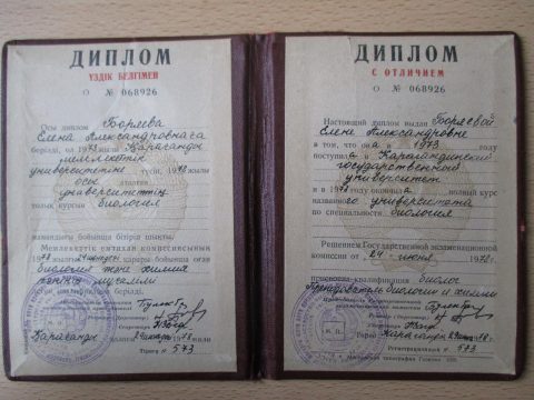 Документ преподавателя Скопина Елена Александровна