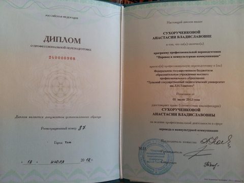 Документ преподавателя Сухорученкова Анастасия