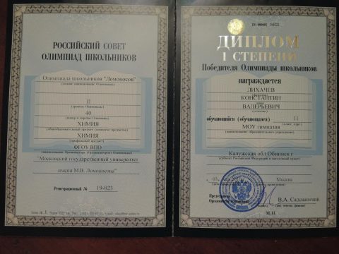 Документ преподавателя Лихачев Константин Валерьевич