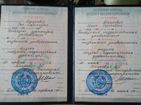 Документ преподавателя Коледа Инна Сергеевна