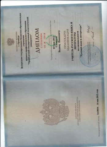 Документ преподавателя Король Вадим Иванович