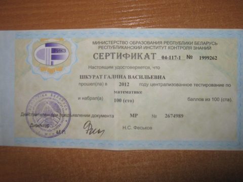 Документ преподавателя Шкурат Галина Васильевна