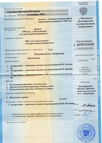 Документ преподавателя Муртузалиева Виктория Игоревна