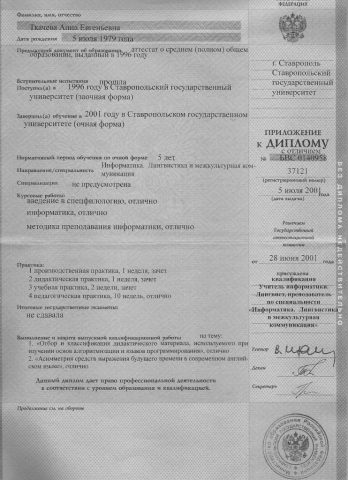 Документ преподавателя Навроцкая Анна Евгеньевна