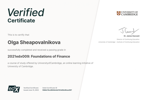 Документ преподавателя Шеповальникова Ольга Сергеевна