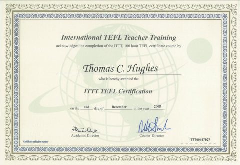 Документ преподавателя Хьюз Том