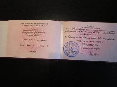 Документ преподавателя Афанасьева Анастасия Александровна