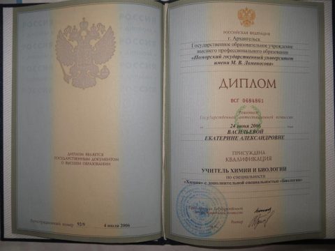 Документ преподавателя Григорьева Екатерина Александровна