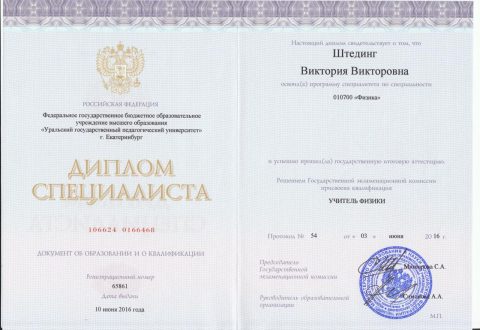 Документ преподавателя Брух Виктория Викторовна