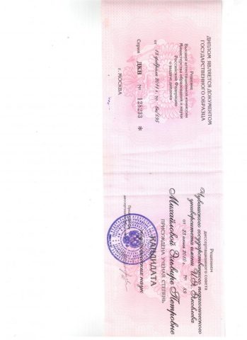 Документ преподавателя Михайлова Эльвира Петровна