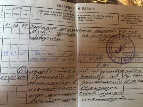 Документ преподавателя Чигина Екатерина Владимировна