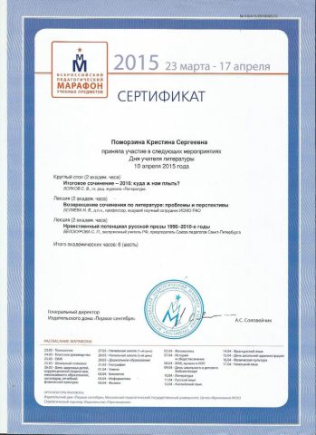 Документ преподавателя Поморзина Кристина Сергеевна