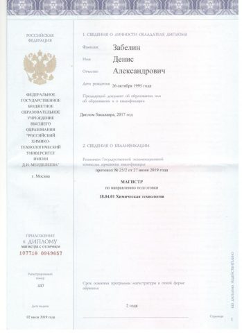 Документ преподавателя Забелин Денис Александрович