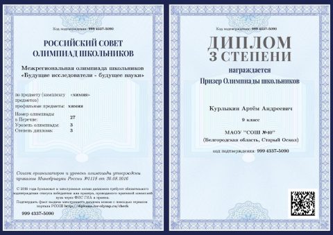Документ преподавателя Курлыкин Артём Андреевич