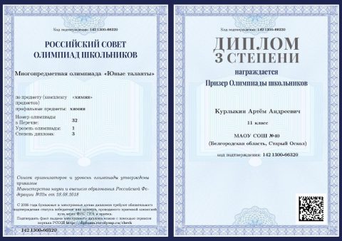 Документ преподавателя Курлыкин Артём Андреевич