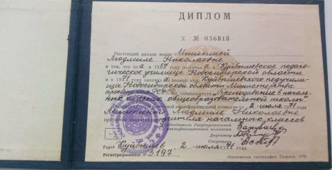 Документ преподавателя Богданова Людмила Николаевна