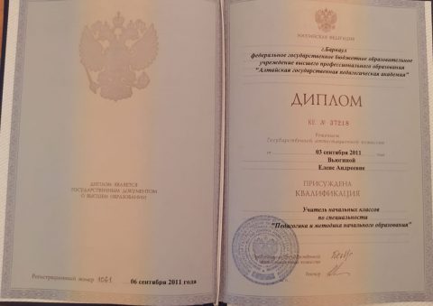 Документ преподавателя Вьюгина Елена Андреевна