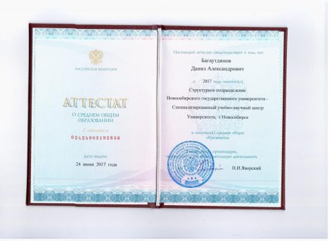 Документ преподавателя Багаутдинов Данил Александрович