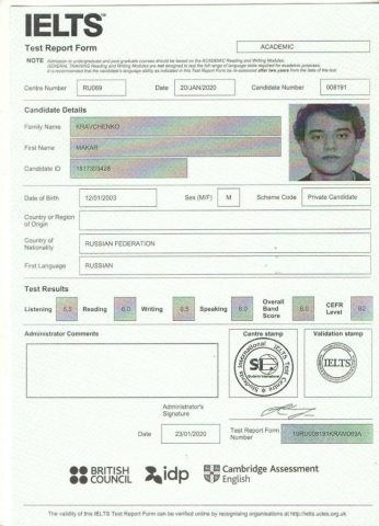 Документ преподавателя Кравченко Макар Павлович