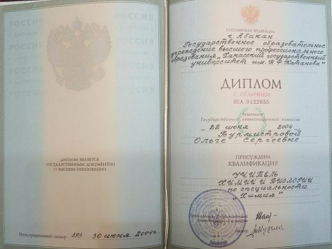 Документ преподавателя Бурмистрова Ольга Сергеевна