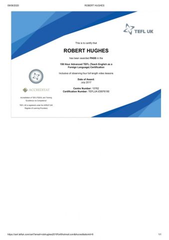 Документ преподавателя Hughes Robert