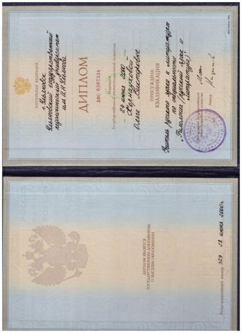 Документ преподавателя Иргизова Ольга Викторовна
