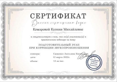 Документ преподавателя Комарова Ксения
