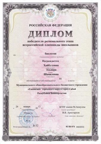 Документ преподавателя Хайбуллина Эльвира