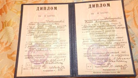 Документ преподавателя Кононенко Елена Владимировна