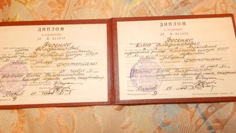 Документ преподавателя Кононенко Елена Владимировна