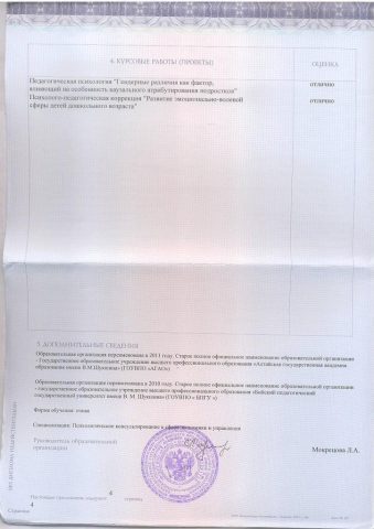 Документ преподавателя Дуракова Алёна Евгеньевна