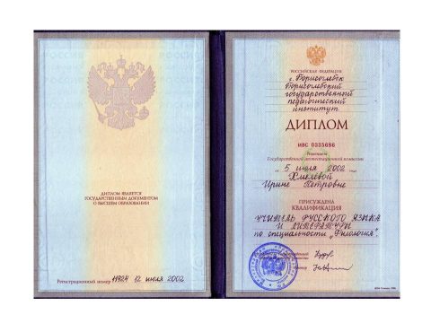 Документ преподавателя Жерегеля Ирина Петровна