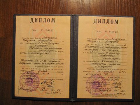 Документ преподавателя Айнурина Надежда Амировна