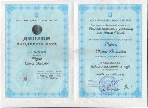 Документ преподавателя Жумик Оксана Васильевна