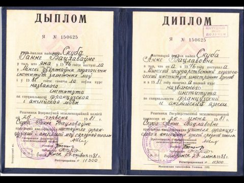 Документ преподавателя Ломыш Анна Вацлавовна