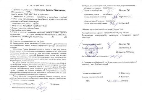 Документ преподавателя Евдокимова Татьяна Никитична