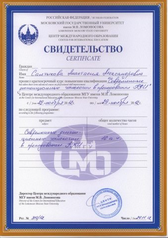 Документ преподавателя Салтыкова Анастасия Александровна