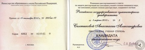 Документ преподавателя Салтыкова Анастасия Александровна