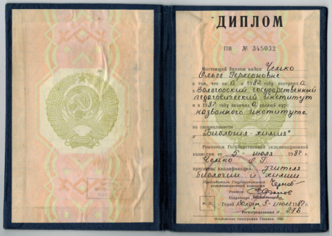 Документ преподавателя Селиванова Ольга Германовна