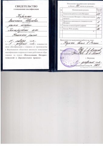 Документ преподавателя Кириченко Валентин Иванович