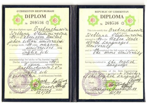 Документ преподавателя Гребенчукова Светлана Владимировна