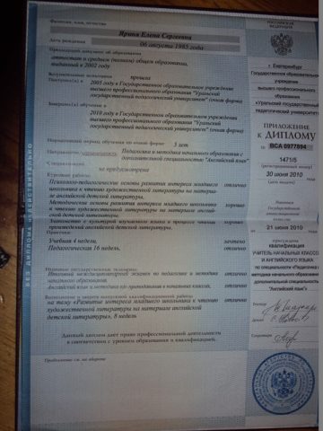 Документ преподавателя Ярина Елена Сергеевна