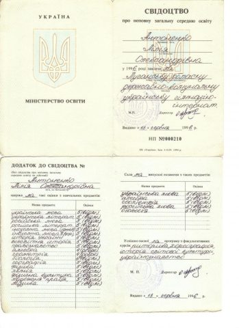 Документ преподавателя Коваль  Лилия Александровна