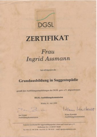 Документ преподавателя Assmann Ingrid