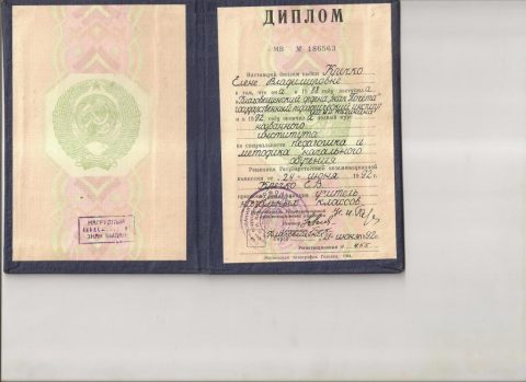 Документ преподавателя Шишмакова Елена Владимировна