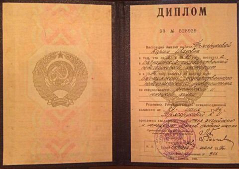 Документ преподавателя Трясорукова Карина Ивановна